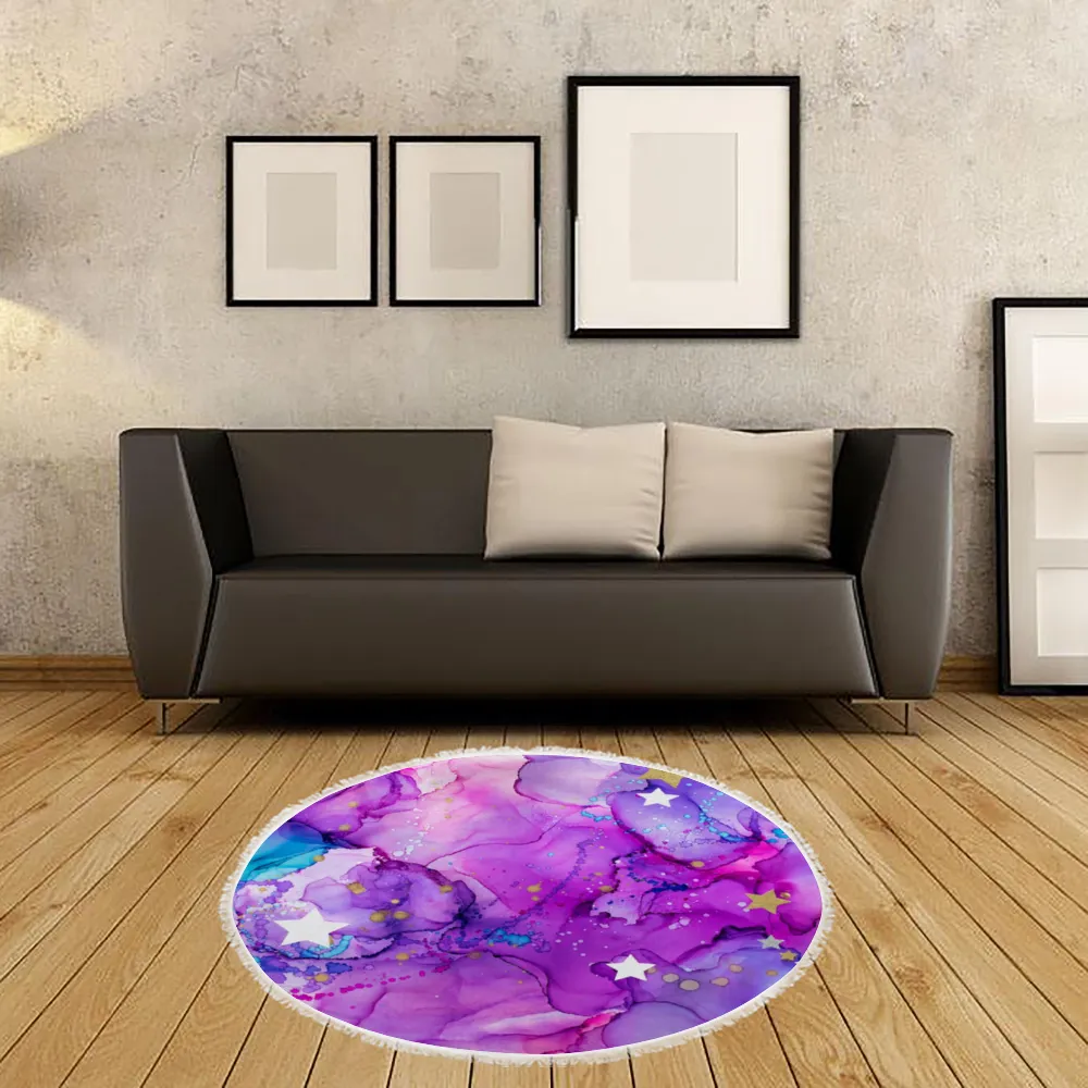 Circular Beach Towel - Emma