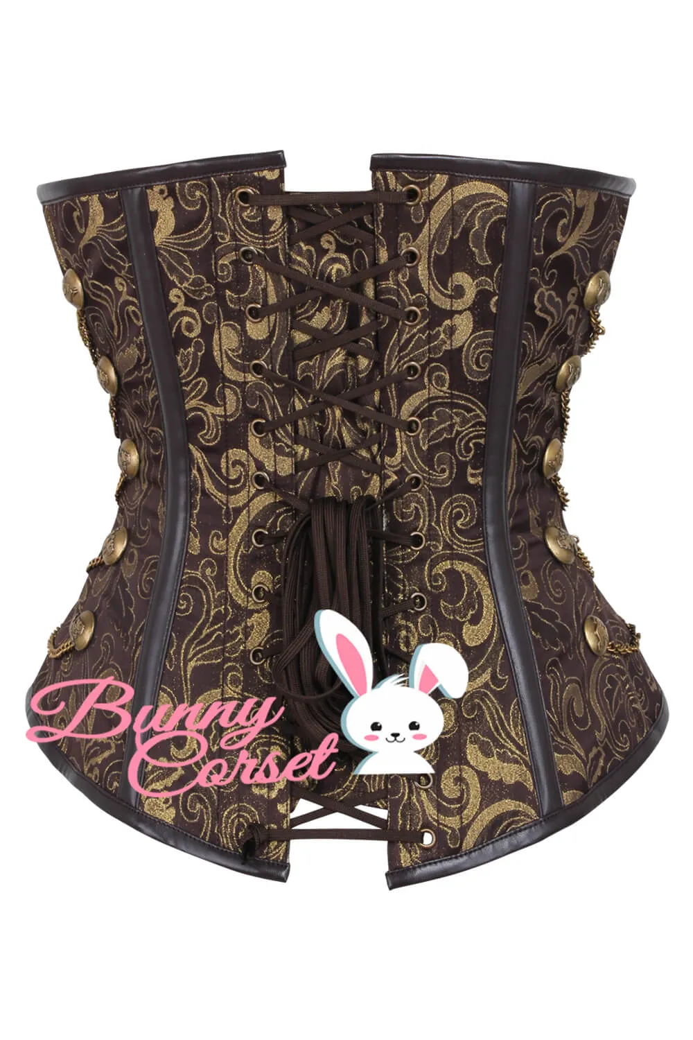 Clark Overbust Steampunk Corset