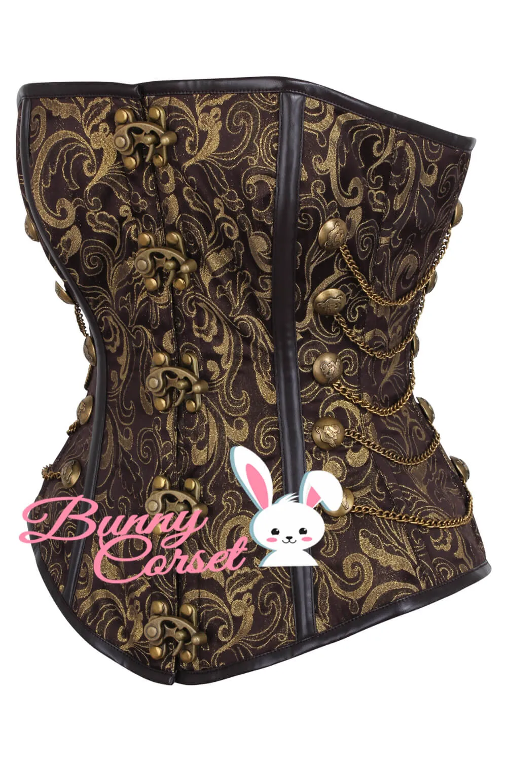 Clark Overbust Steampunk Corset