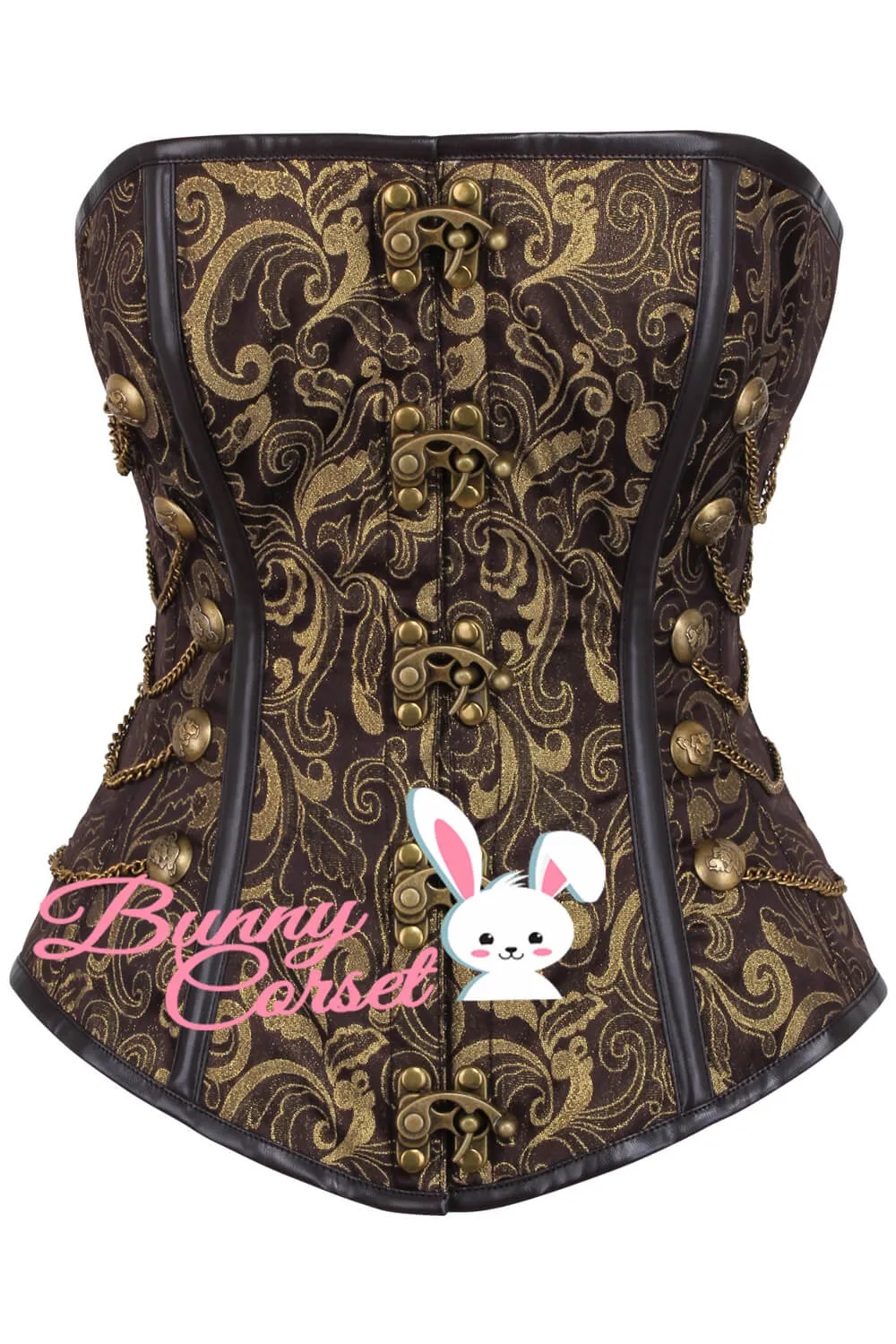 Clark Overbust Steampunk Corset