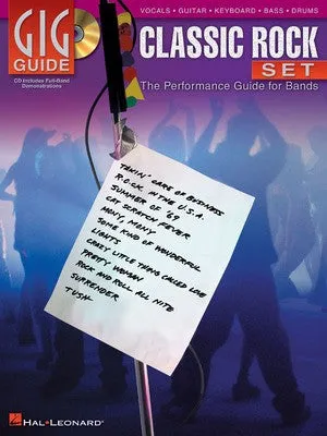 CLASSIC ROCK SET GIG GUIDE BK/CD