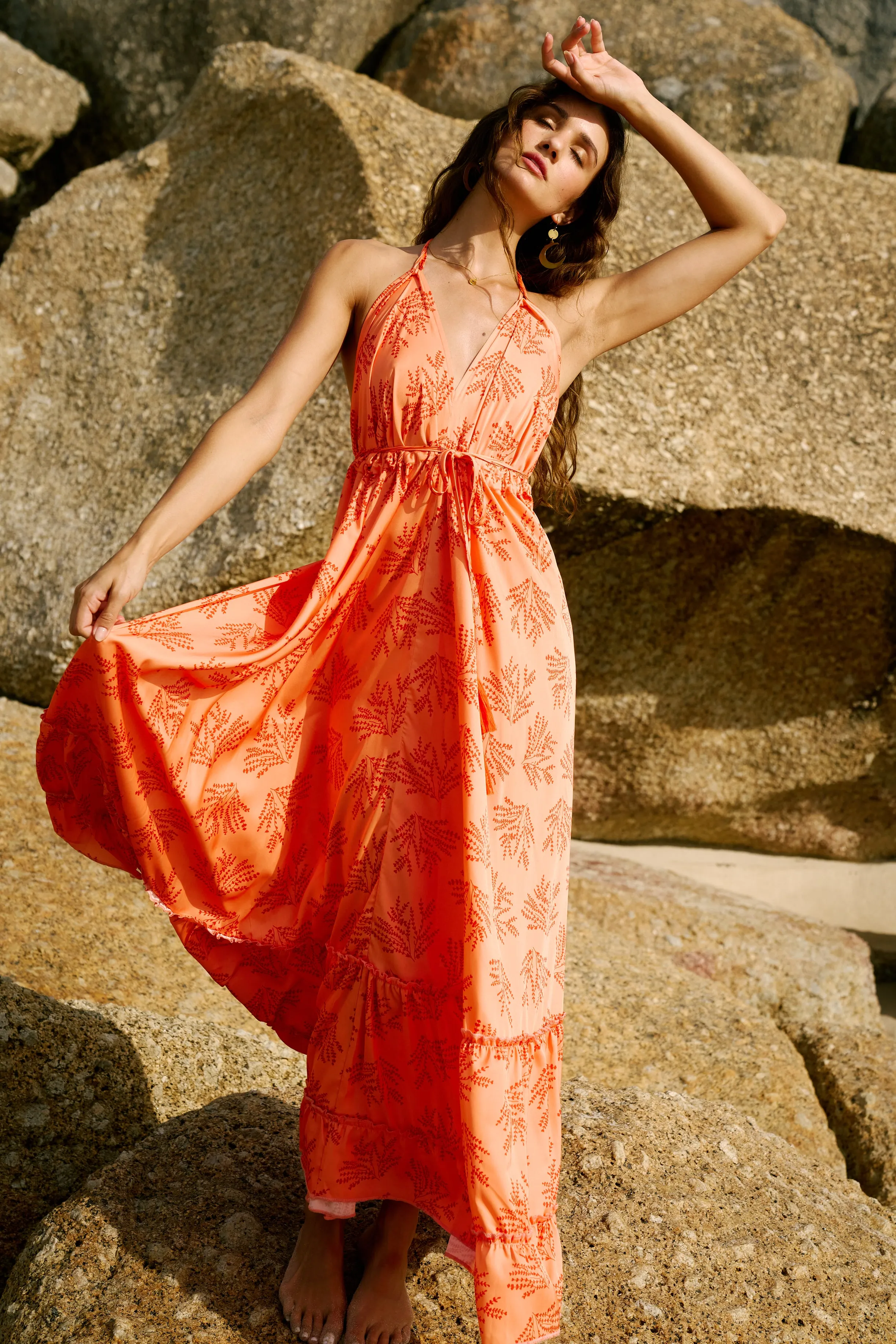 Coral Fern - St Tropez Dress