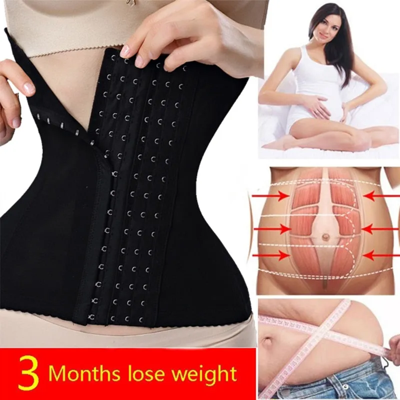 Corset Body Shaper Waist Trainer Shaperwear Bustiers Corsets Slimming Belt Underbust Modeling Strap Burlesque Gaine Ventre faja