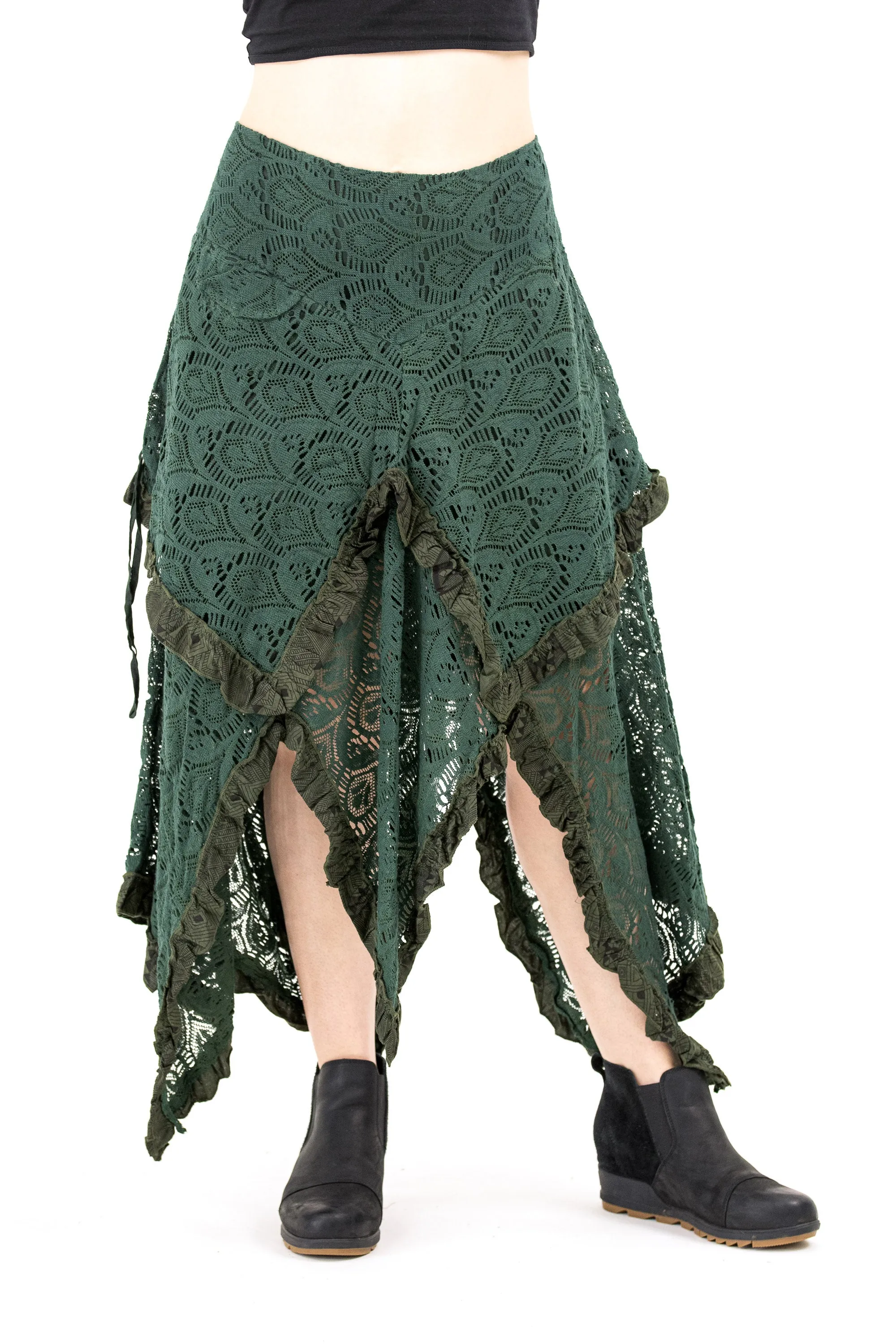 Crochet Petal Skirt