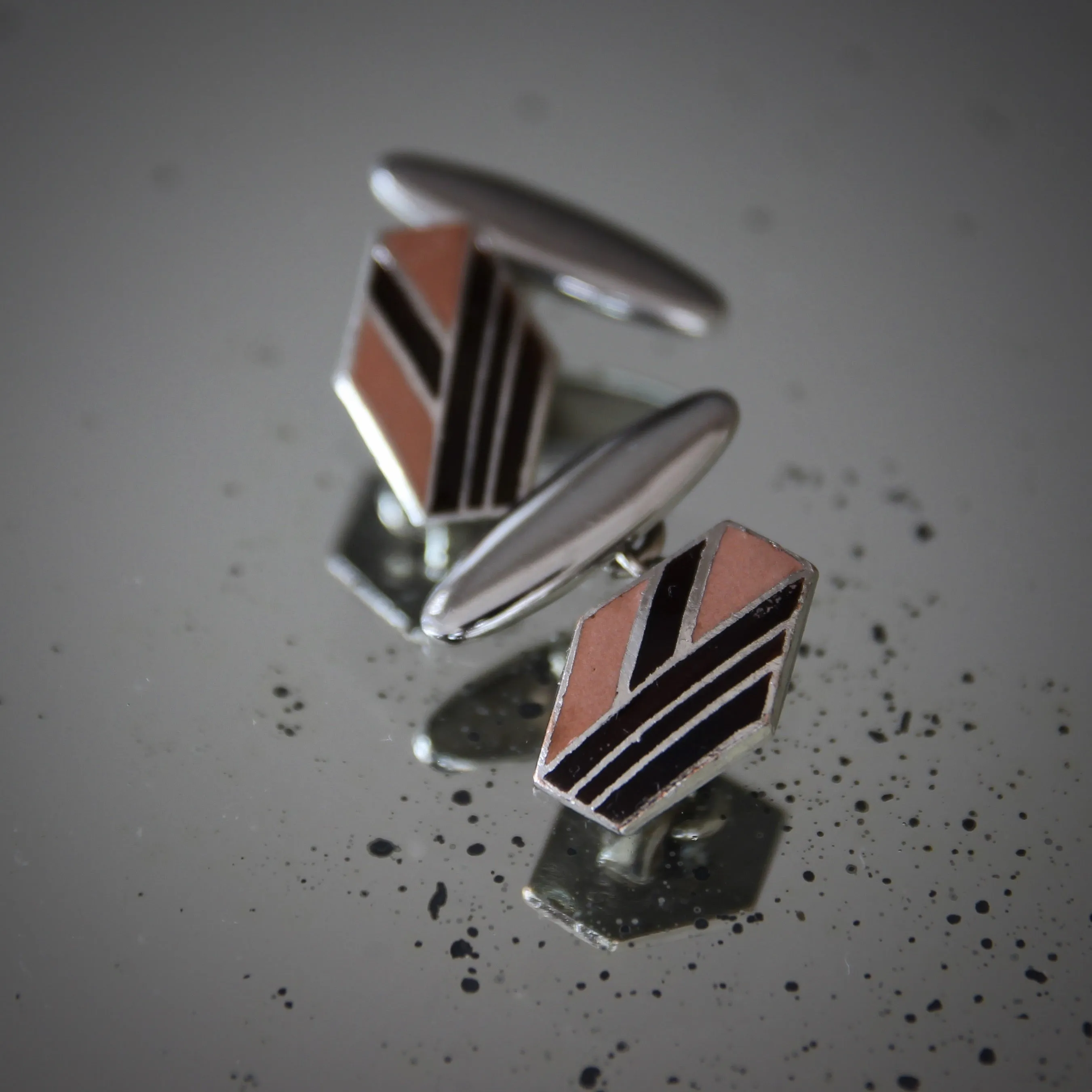 Deco English "Victory" Cufflinks