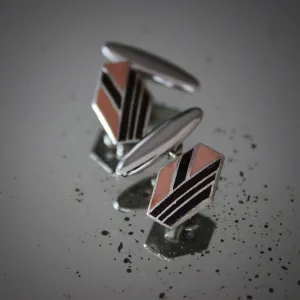 Deco English "Victory" Cufflinks