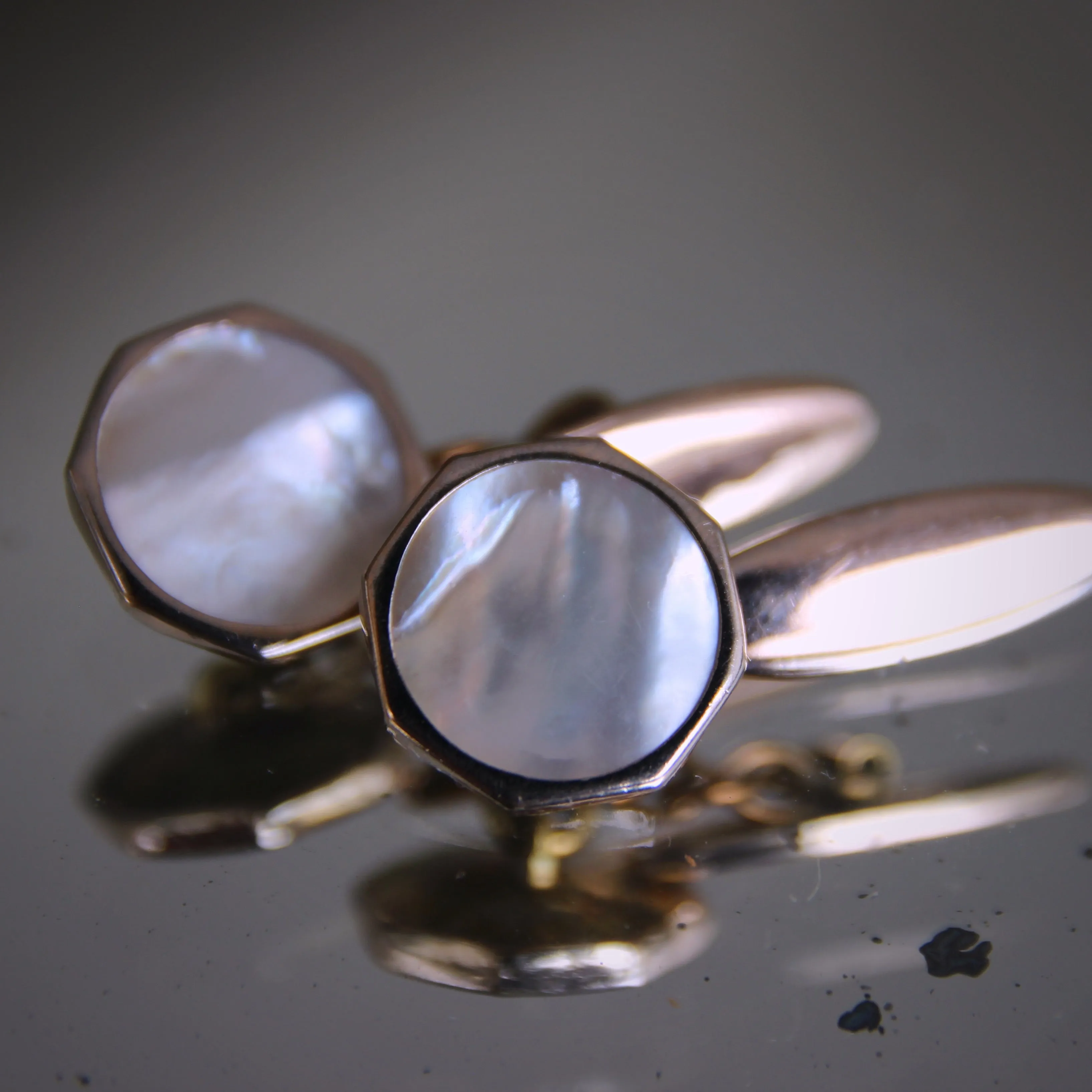 Deco Lustrous M.O.P. Cufflinks