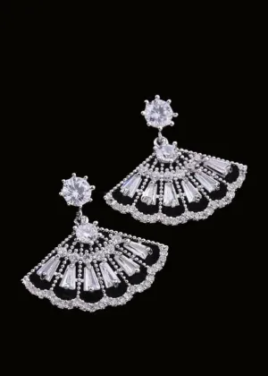 Diamond Fan Dangles