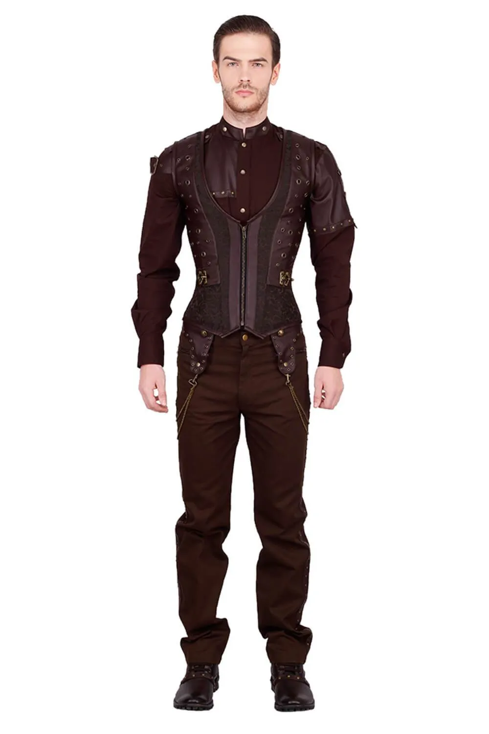 Edlef Underchest Steampunk Men's Corset