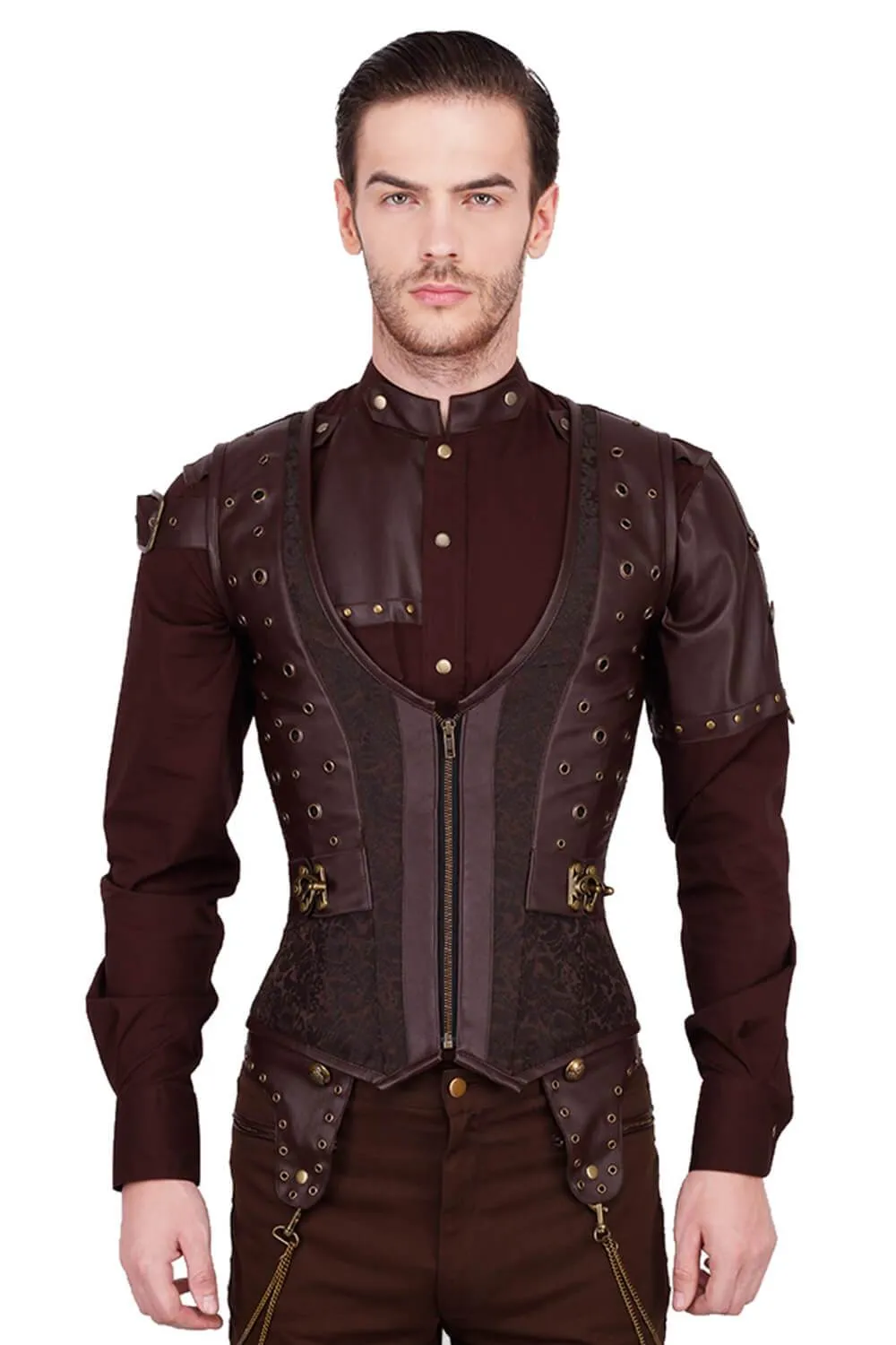 Edlef Underchest Steampunk Men's Corset