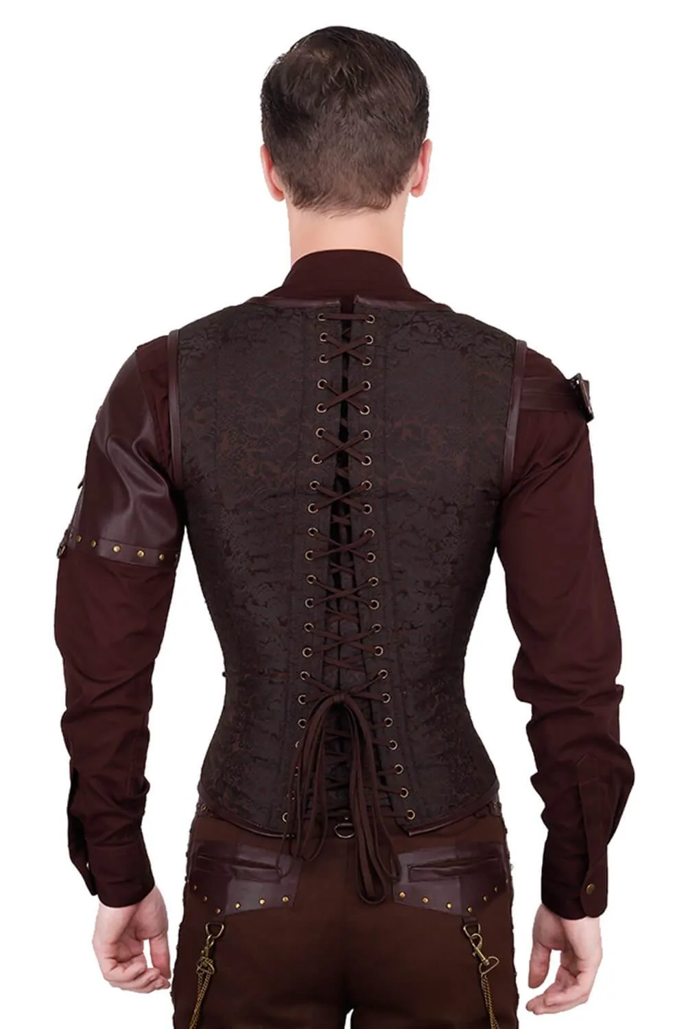 Edlef Underchest Steampunk Men's Corset