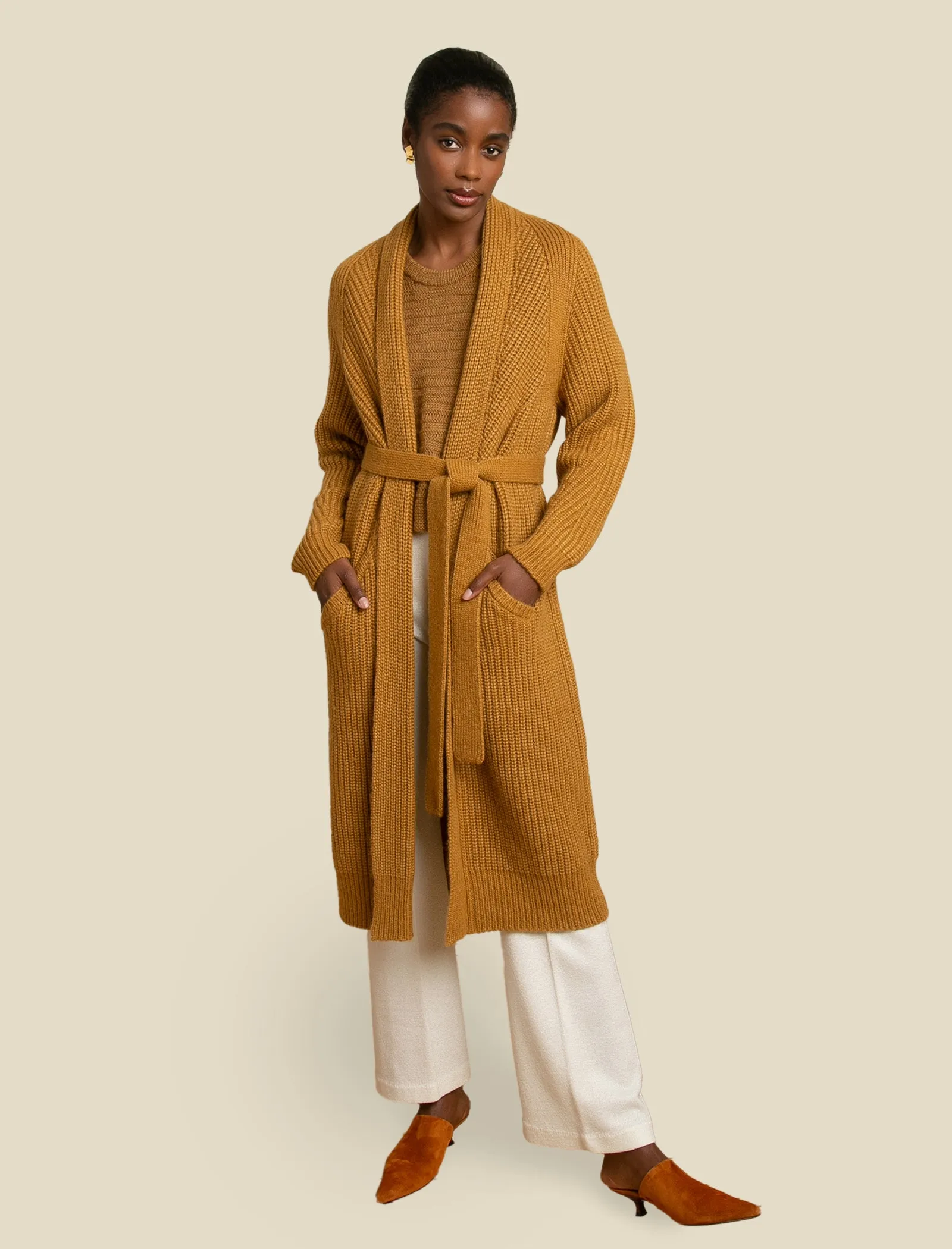ERTE LONG CARDIGAN