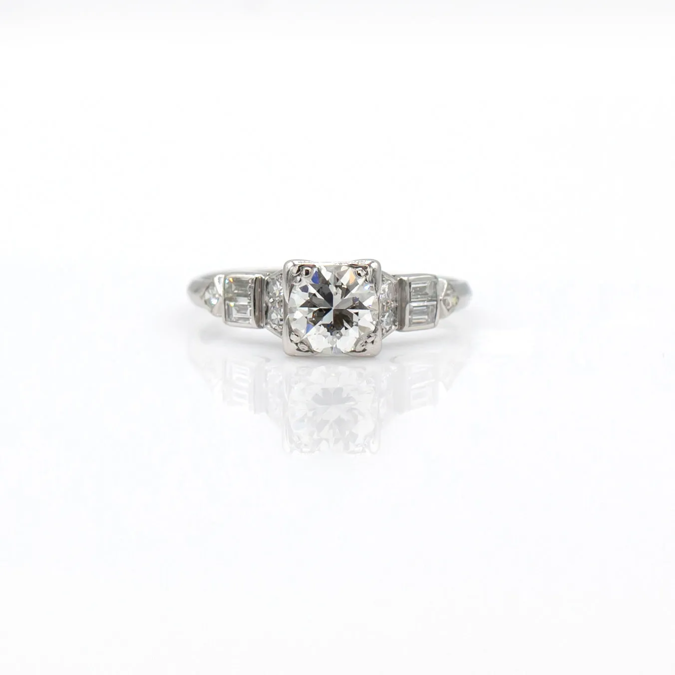 Estate Collection Art Deco Diamond Engagement Ring