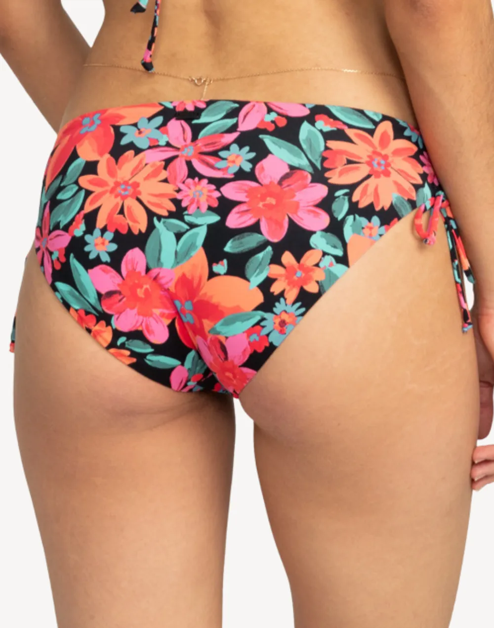 Floral Fiesta Beach Classics Hipster Ties Bikini Bottom