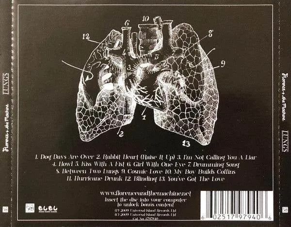 Florence   The Machine*: Lungs (CD, Album, Enh)