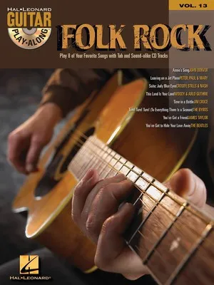 FOLK ROCK GTR PLAY ALONG V13 BK/CD (O/P)
