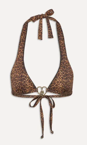 FRANKIES FRANK TOP-LUCKY LEOPARD