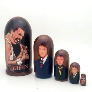 Freddie Mercury Queen Band Matryoshka