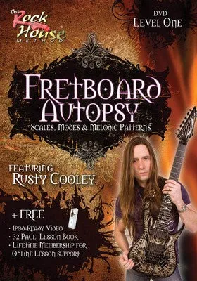 FRETBOARD AUTOPSY LVL 1 SCALES MODES DVD