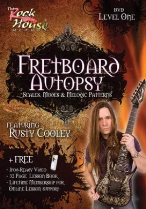 FRETBOARD AUTOPSY LVL 1 SCALES MODES DVD