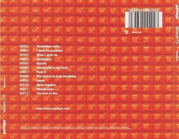 Garbage: Version 2.0 (CD, Album)