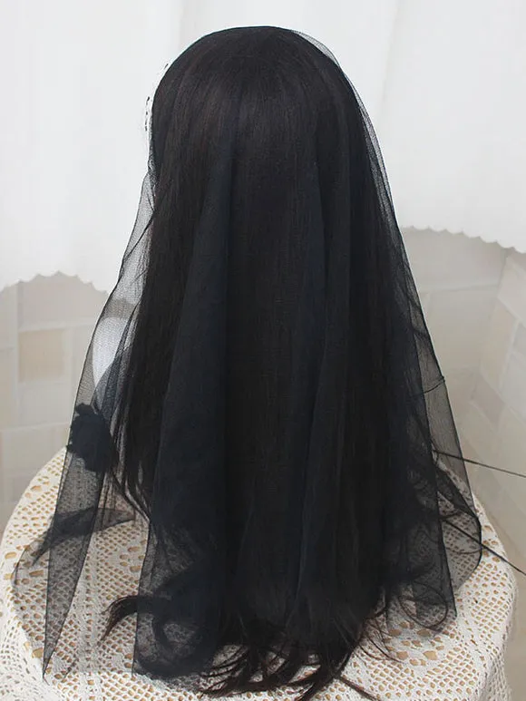 Gothic Lolita Accessories White Ruffles Polyester Accessory Lace Miscellaneous