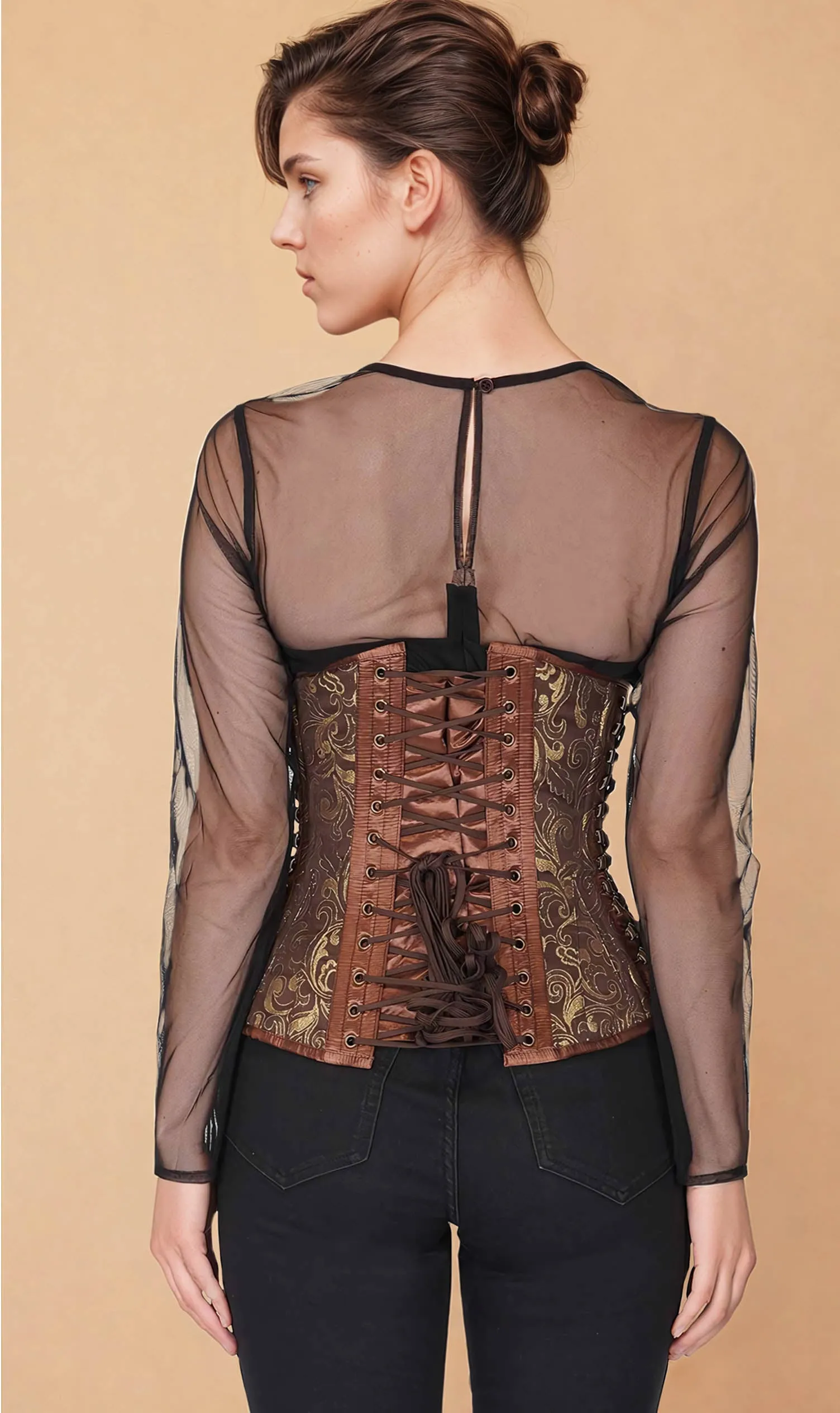 Grayson Underbust Steampunk Corset