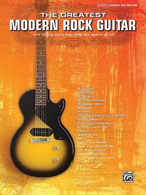 GREATEST MODERN ROCK GUITAR GTR TAB (O/P)