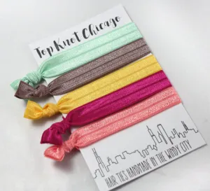 HAIR TIES - TKC - SANDY TOES