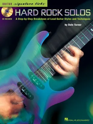 HARD ROCK SOLOS SIG LICKS GTR BK/CD
