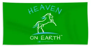 Horse Heaven On Earth - Beach Towel