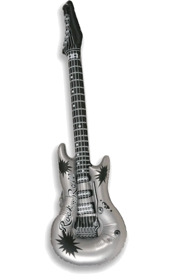 Inflatable Rock Guitar Accessory