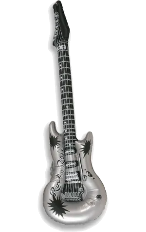 Inflatable Rock Guitar Accessory