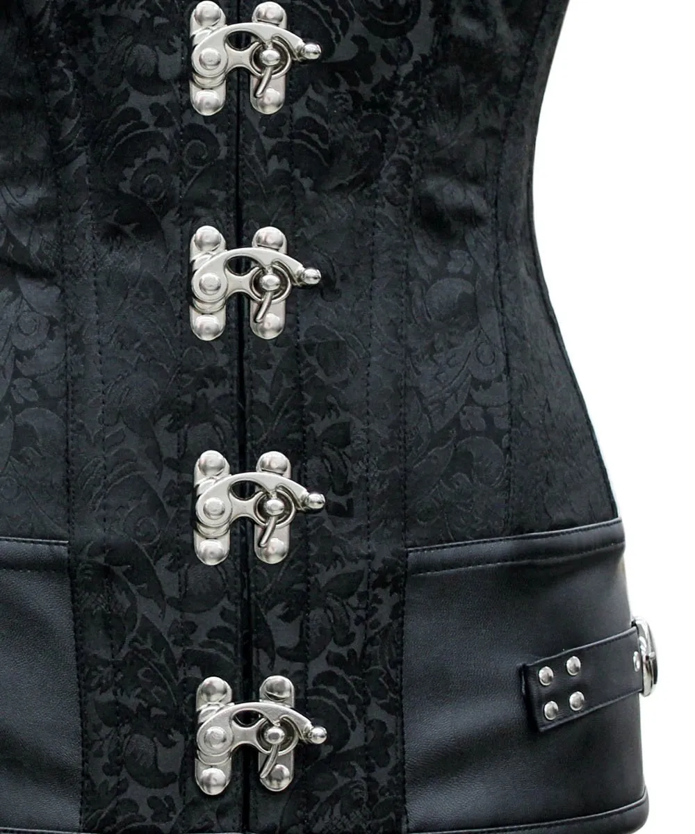 Irene Black Steampunk Corset