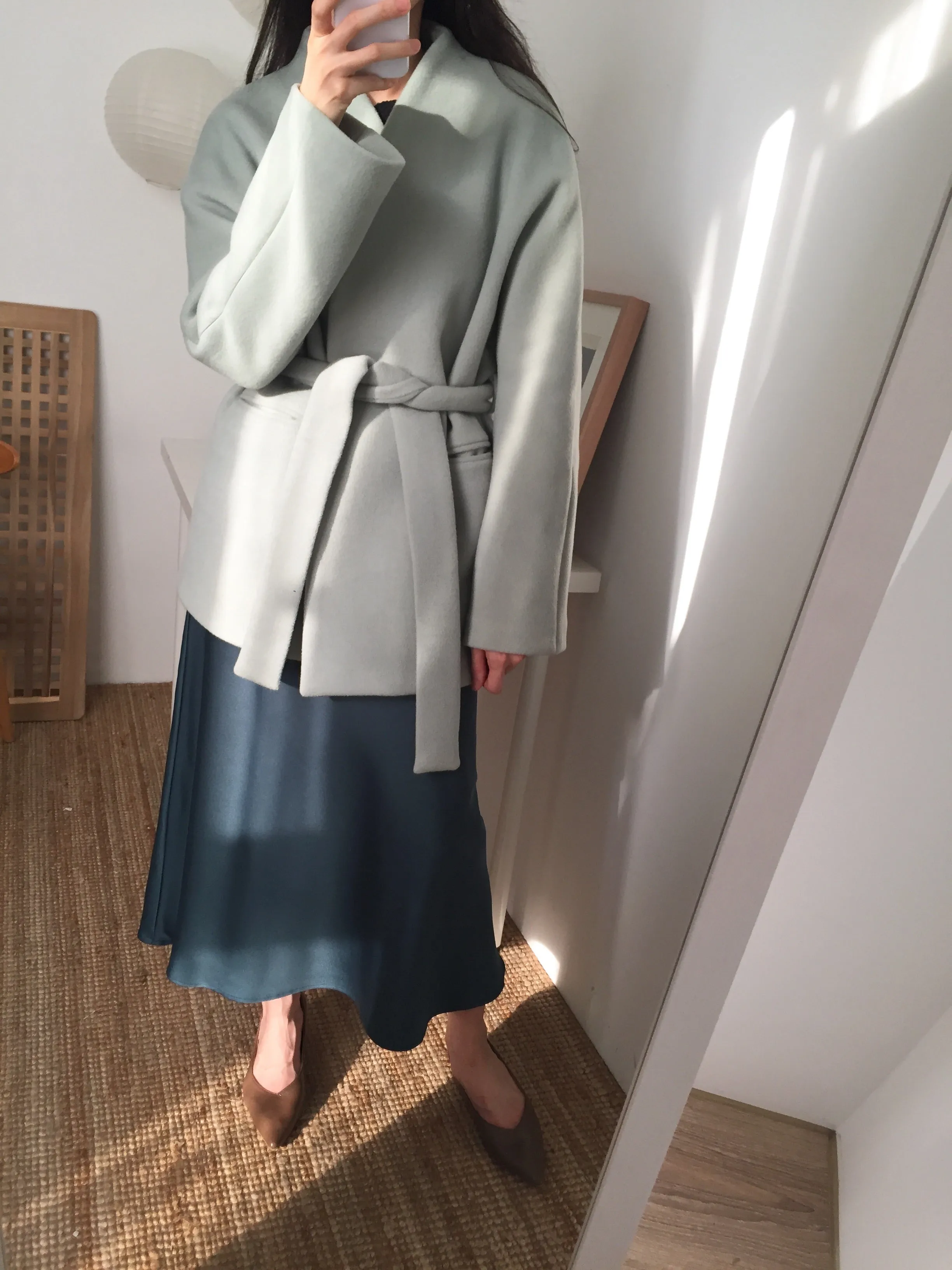 Ishiji Kimono Coat (Matcha)sold out