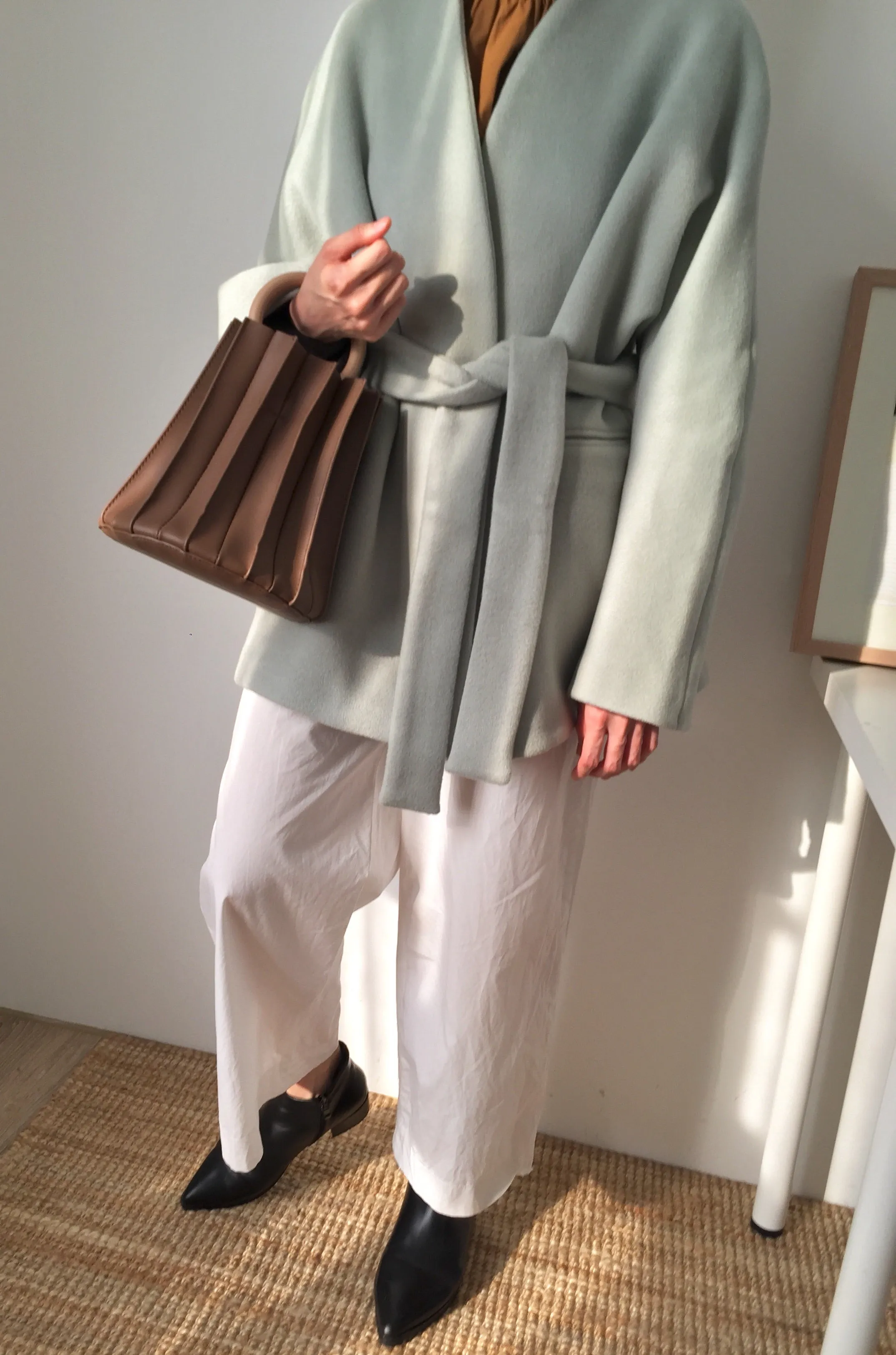 Ishiji Kimono Coat (Matcha)sold out