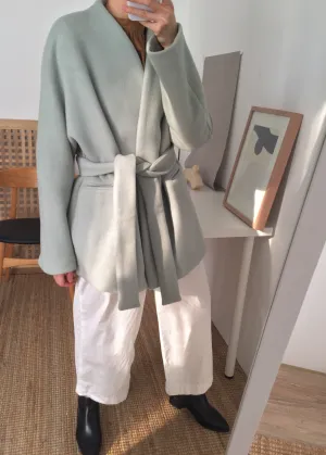 Ishiji Kimono Coat (Matcha)sold out