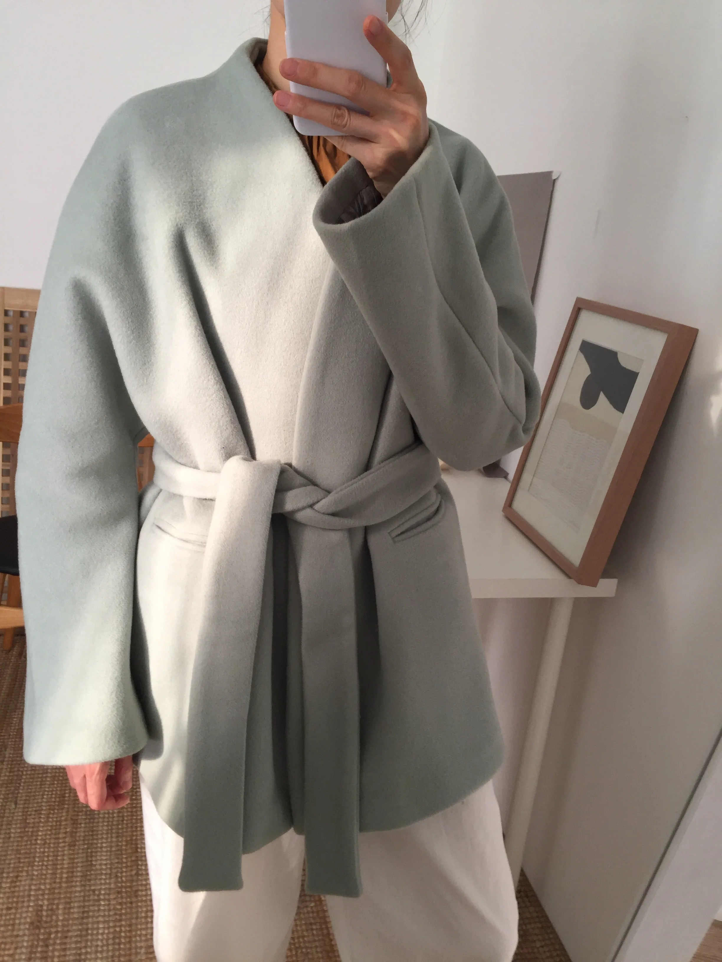 Ishiji Kimono Coat (Matcha)sold out