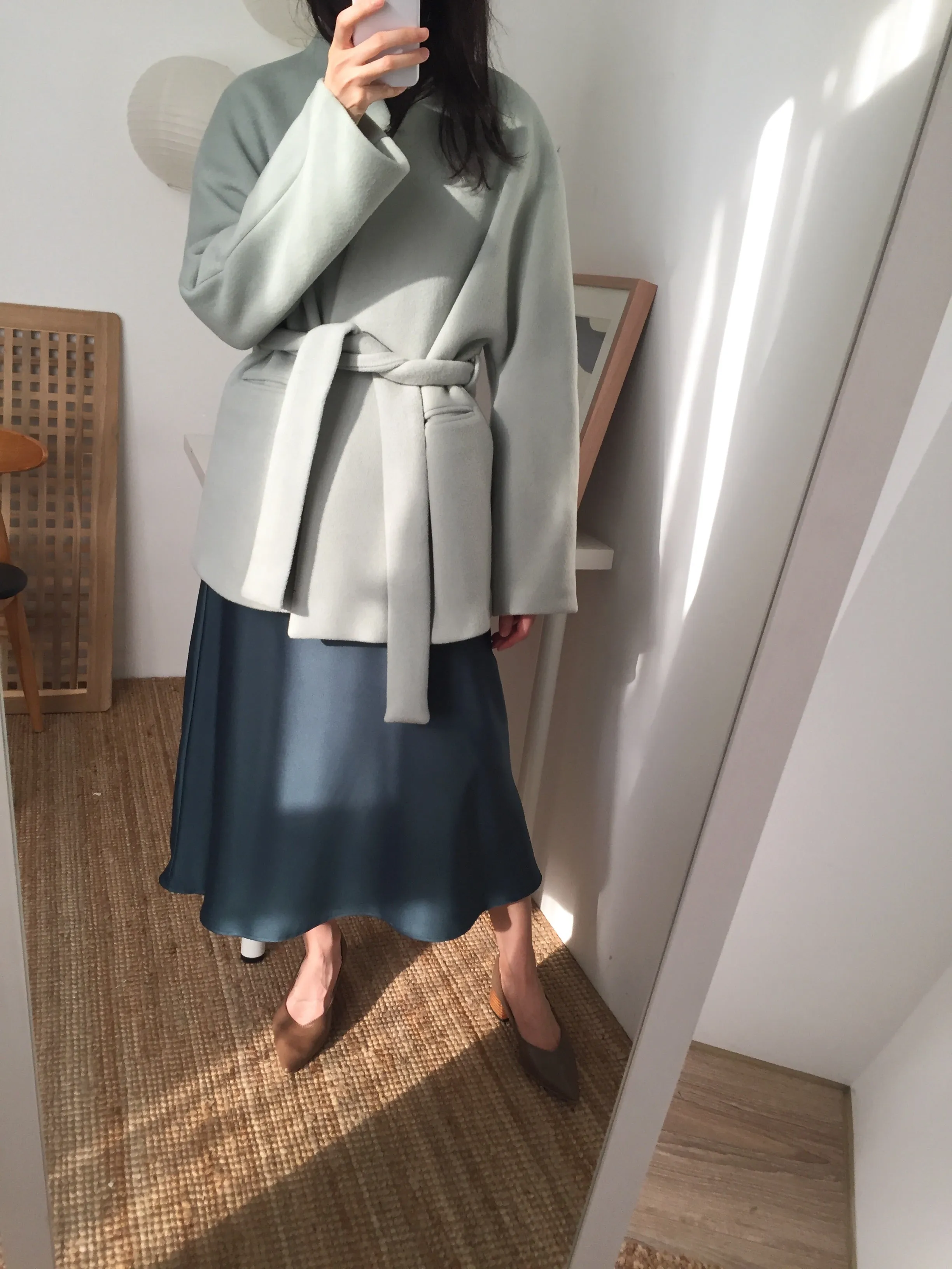 Ishiji Kimono Coat (Matcha)sold out