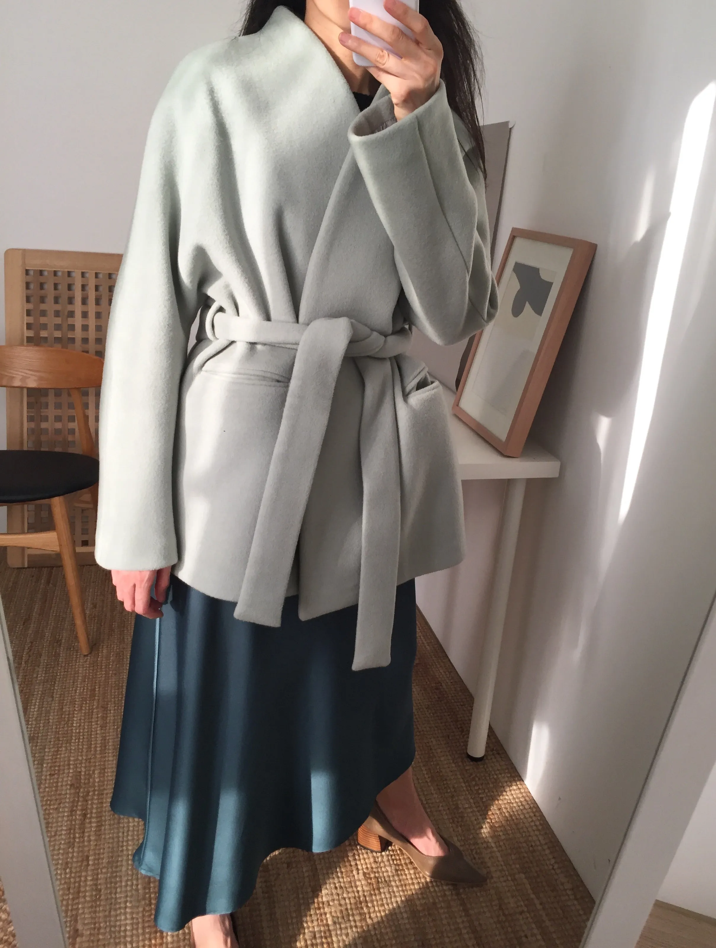 Ishiji Kimono Coat (Matcha)sold out
