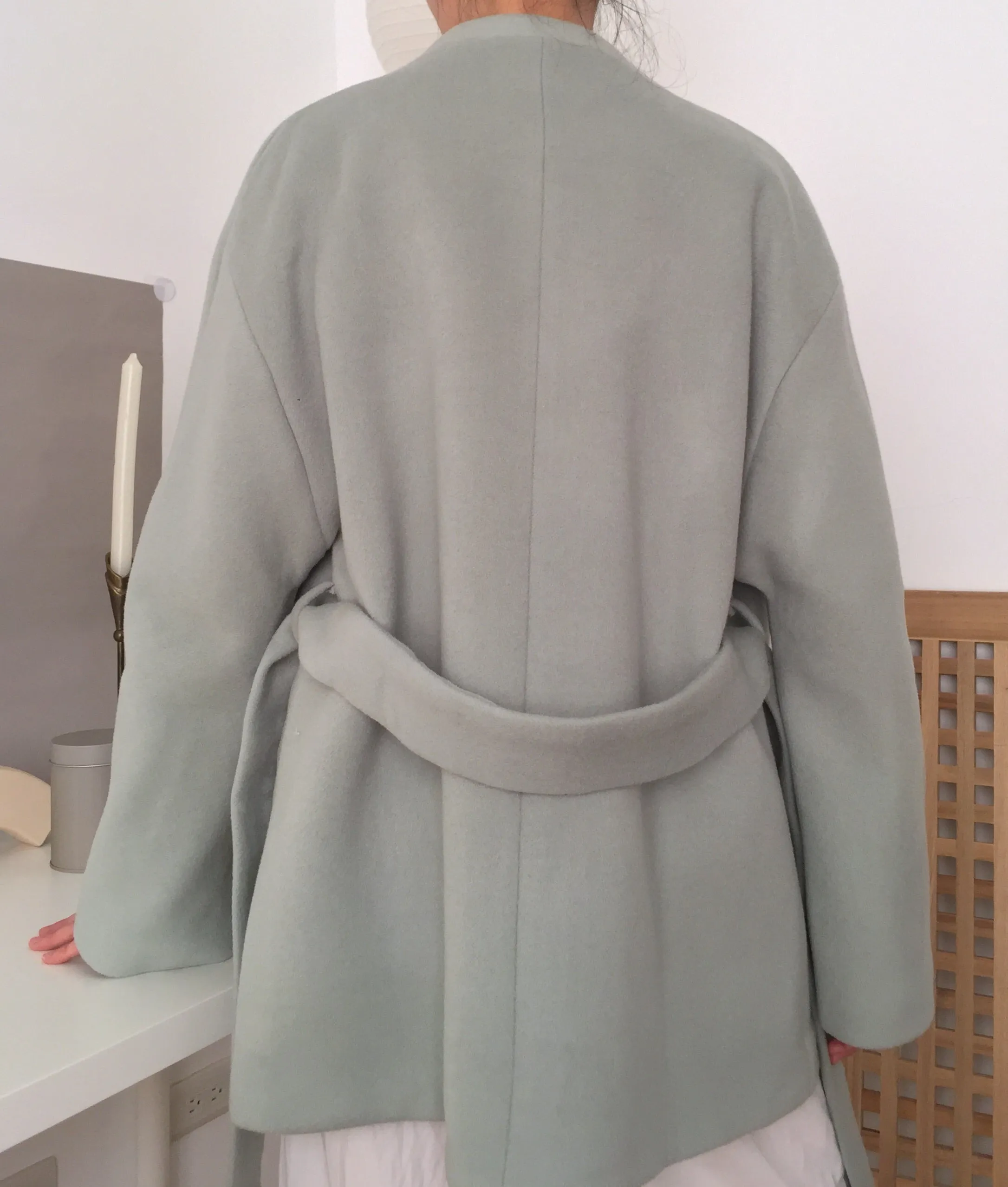 Ishiji Kimono Coat (Matcha)sold out