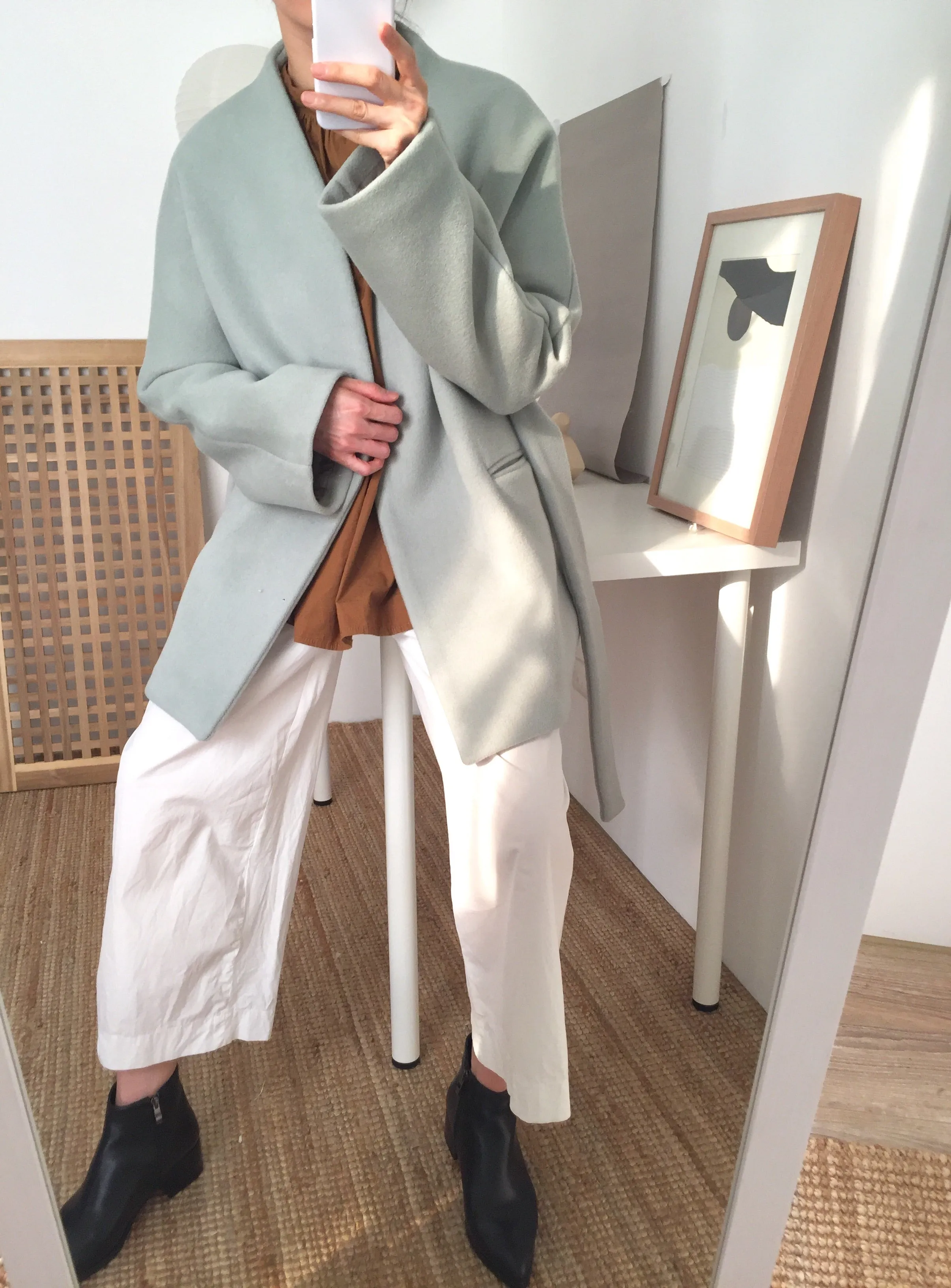 Ishiji Kimono Coat (Matcha)sold out