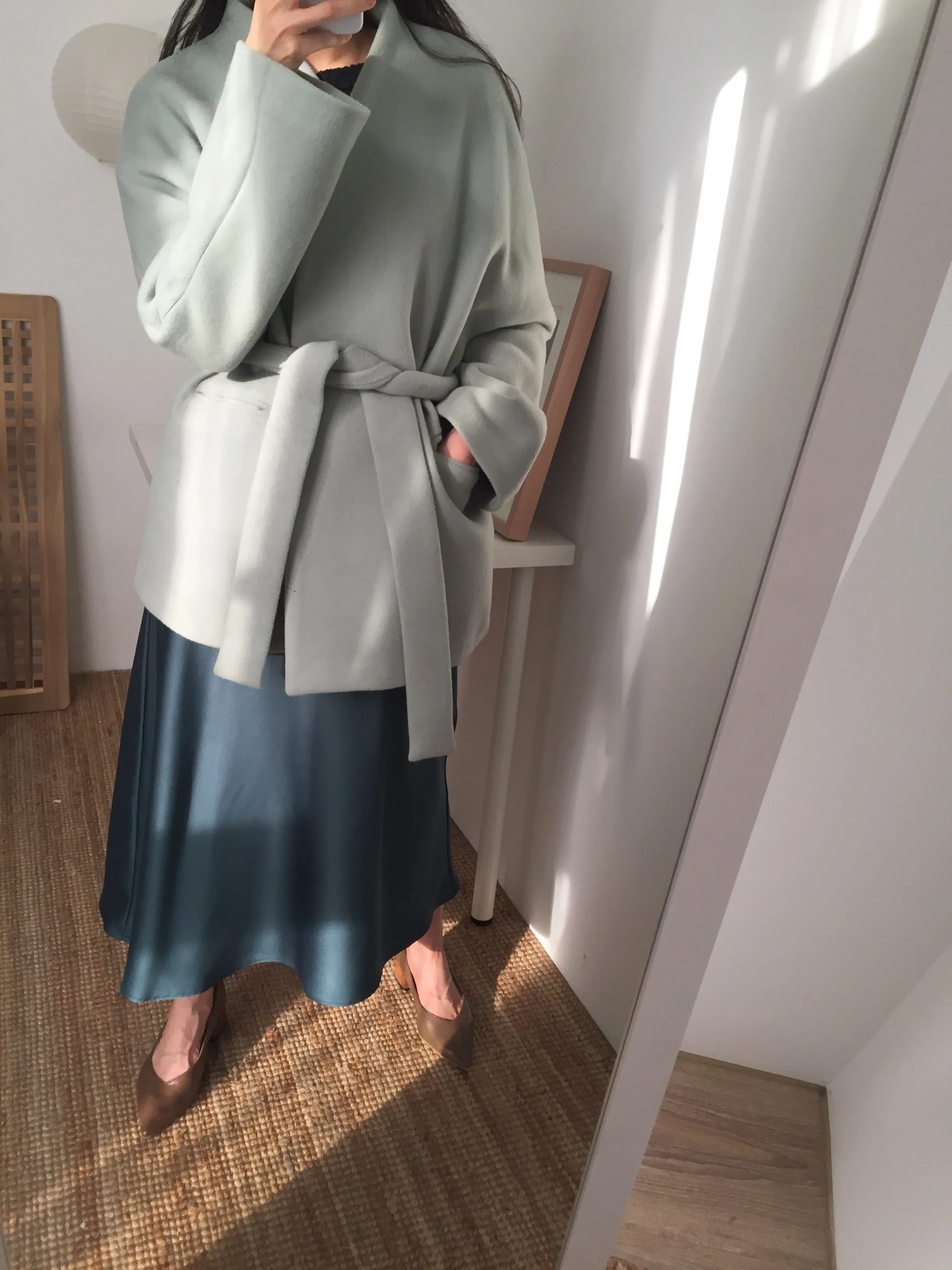Ishiji Kimono Coat (Matcha)sold out