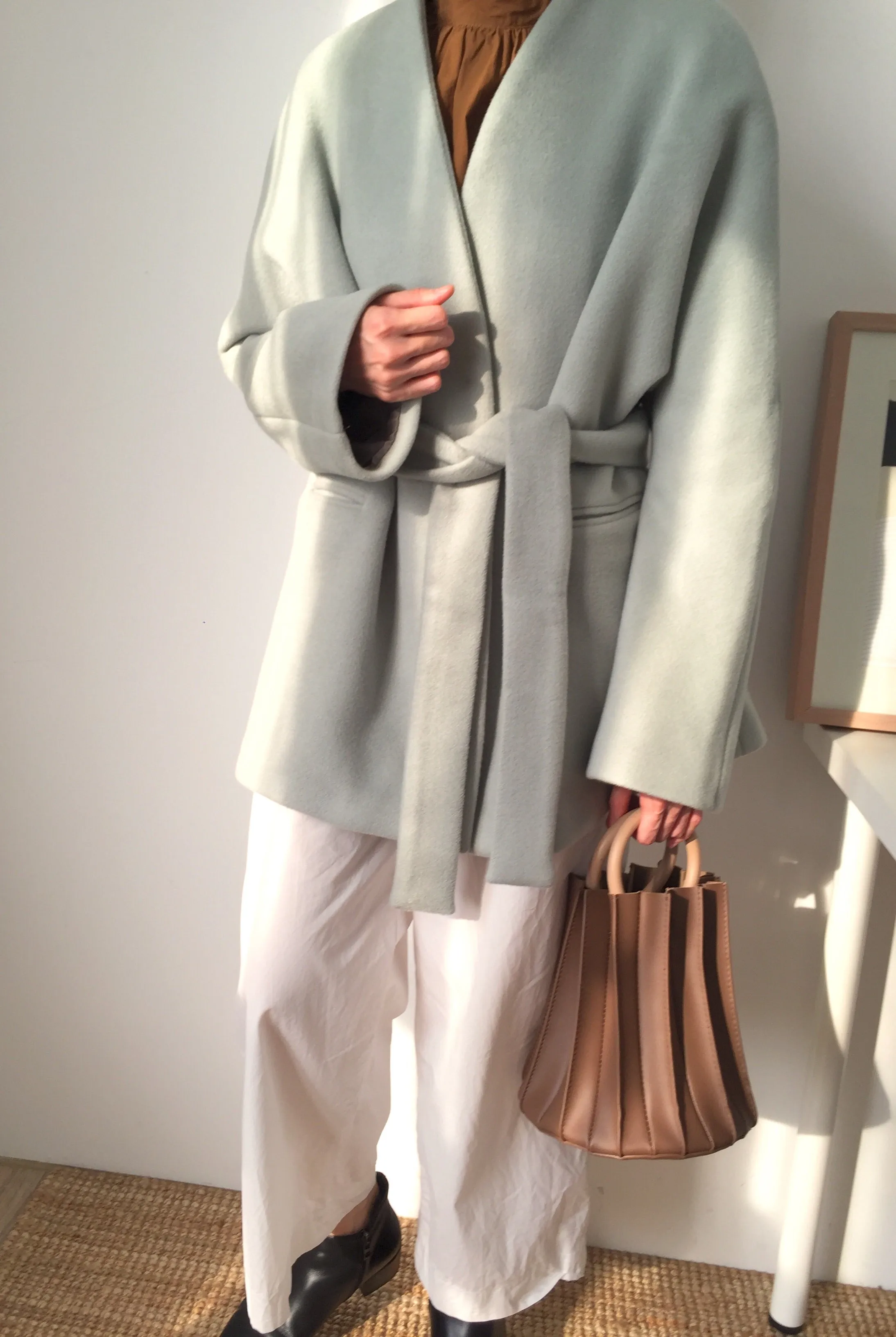 Ishiji Kimono Coat (Matcha)sold out
