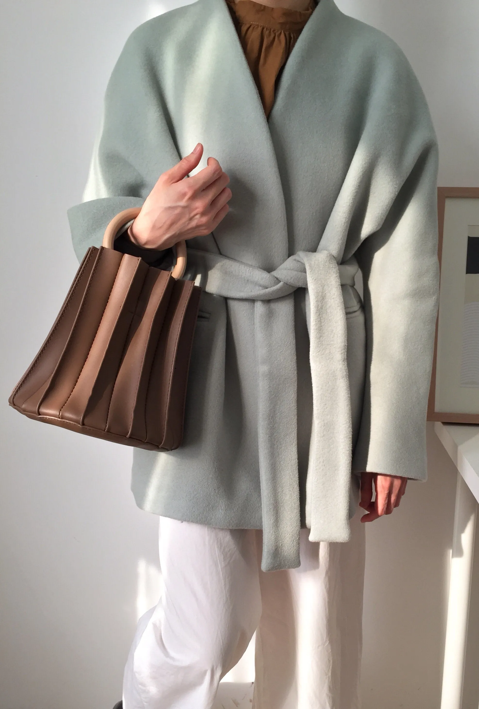 Ishiji Kimono Coat (Matcha)sold out