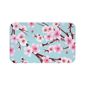 Japanese Cherry Blossom Bath Mat