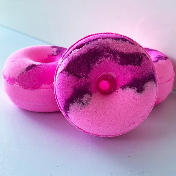 Japanese Cherry Blossom Donut Bath Bomb
