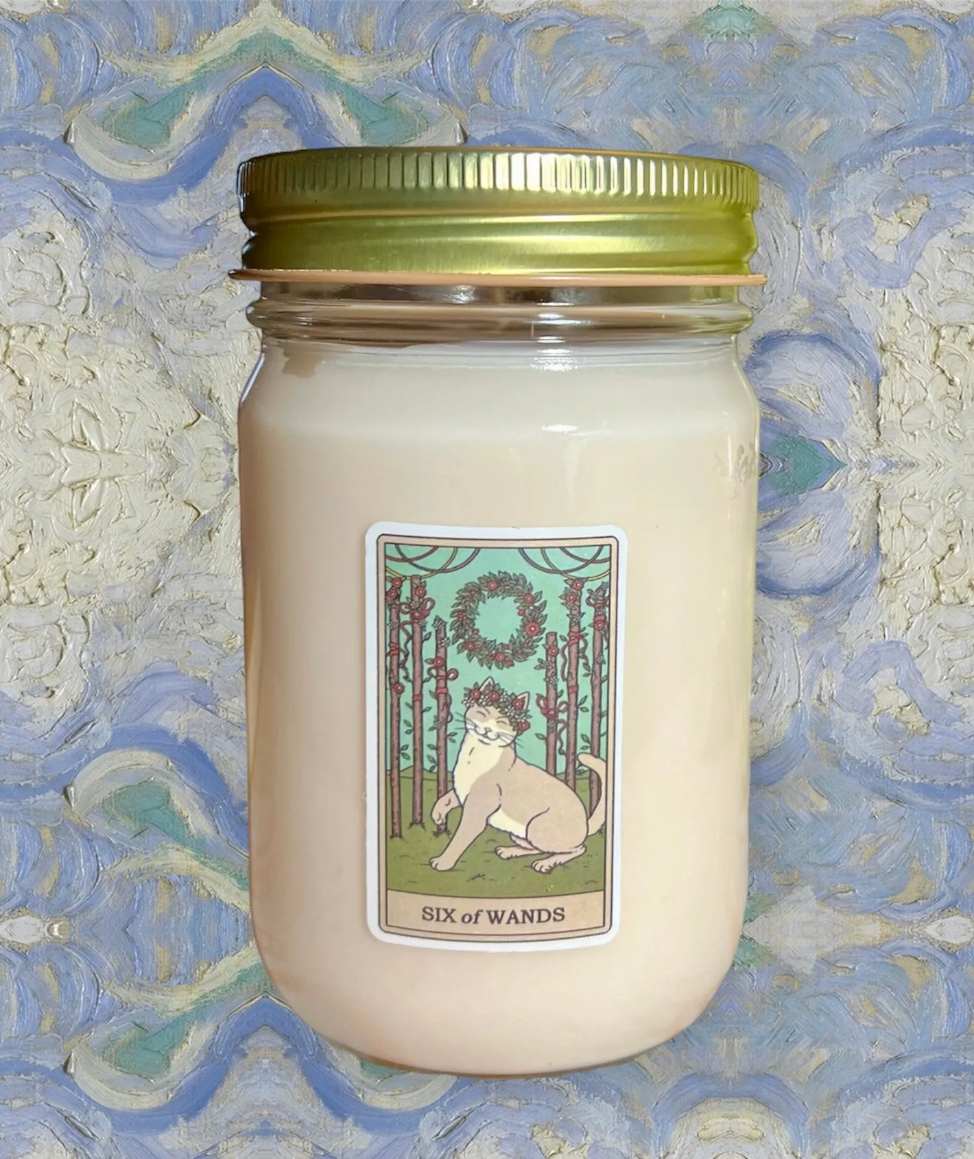 Japanese Cherry Blossom Scent 12 oz Tarot Candle