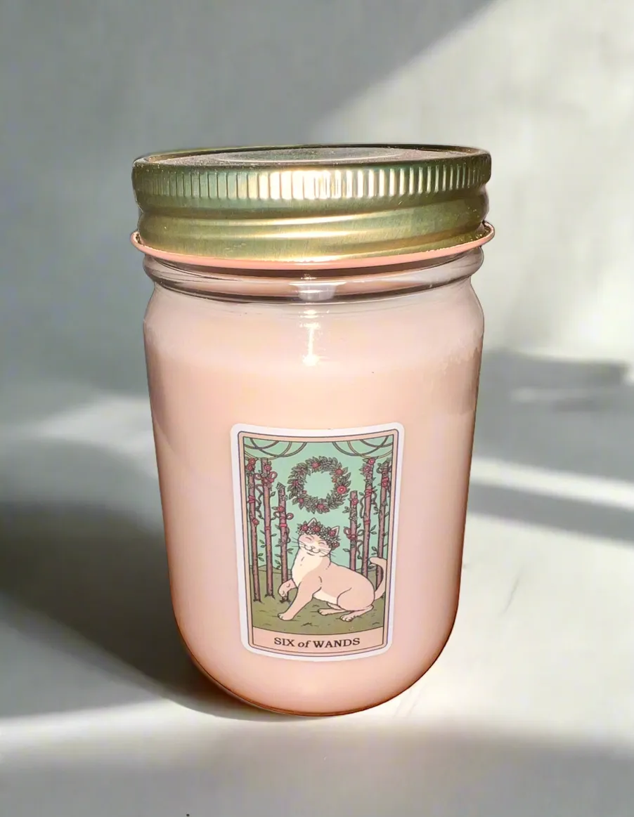 Japanese Cherry Blossom Scent 12 oz Tarot Candle