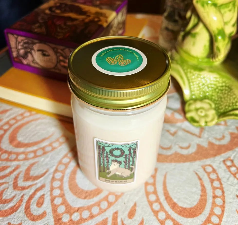 Japanese Cherry Blossom Scent 12 oz Tarot Candle